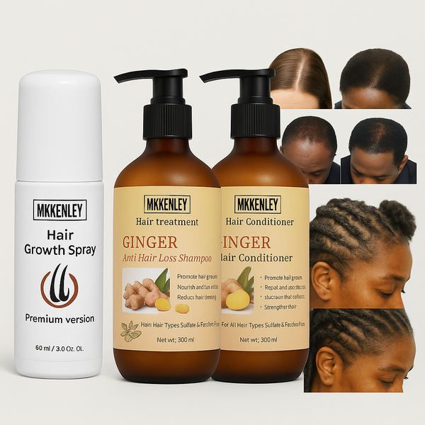 Ultimate Hair Growth Set: Serum, Shampoo, and Conditioner | 3-Piece Set