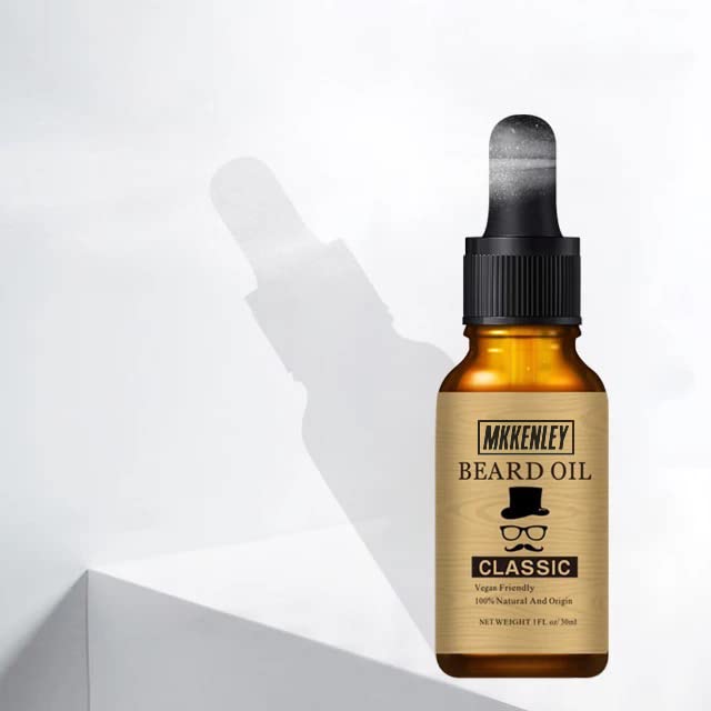 MKKENLEY Beard Growth Oil for Thicker Facial Hair