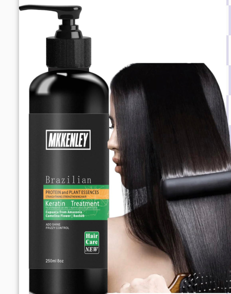 MKKENLEY Brazilian Keratin Hair Treatment For All Hair Types