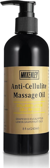 2 PACK - BEST Anti-Cellulite Massage Oil with Collagen & Stem Cells, 8 Fl Oz"