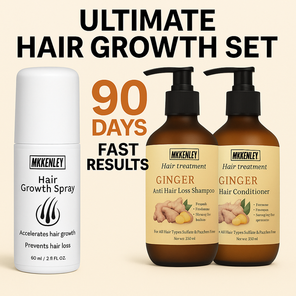 Ultimate Hair Growth Set: Serum, Shampoo, and Conditioner | 3-Piece Set