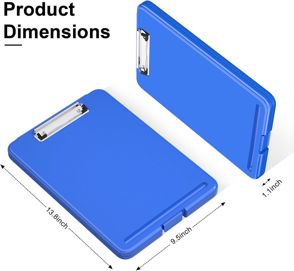 MKKENLEY A4 Slim Storage Clipboard