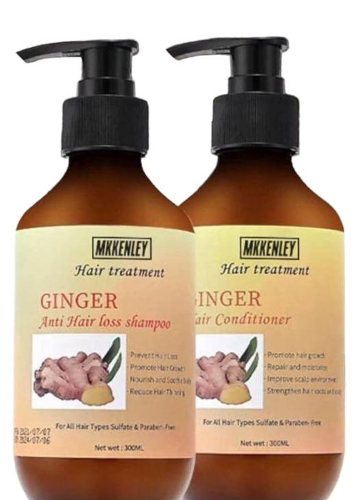 Hair Growth Shampoo, Conditioner, Serum Set