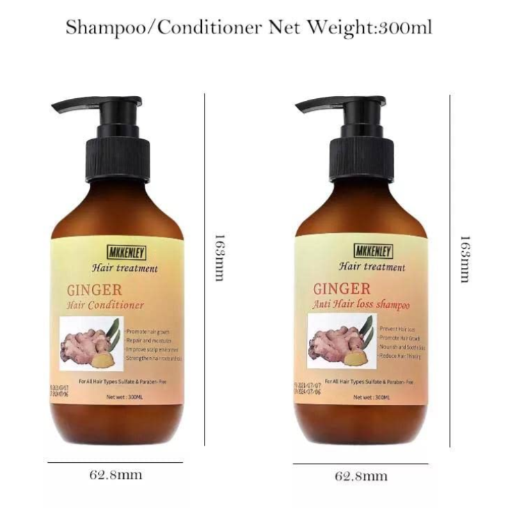 Hair Growth Shampoo, Conditioner, Serum Set